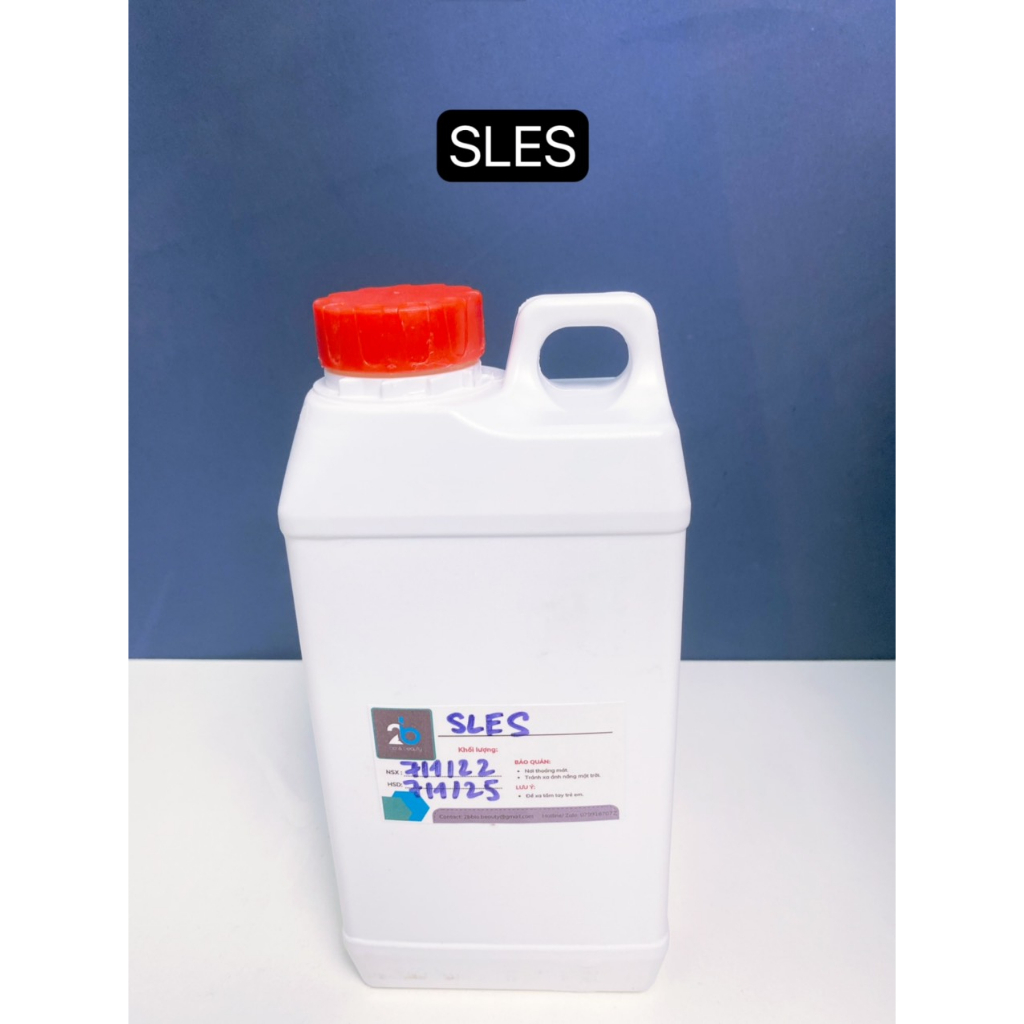 100g Sodium Laureth Sulfate  - Chất Tạo Bọt Thông Dụng - Nguyên Liệu Mỹ Phẩm