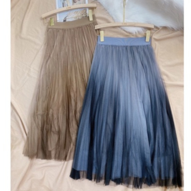 Chân váy tầng xếp ly 75cm , chân váy nữ bigsize , trắng đen dáng dài ngắn xòe phong cách công 4 tang, CV5