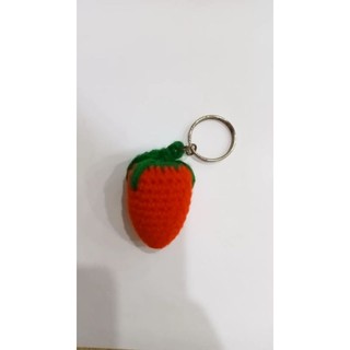 Móc khoá quả dâu tây 🍓