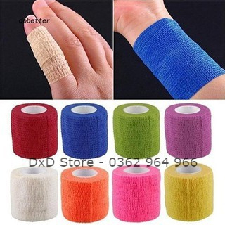 Combo 10 cuộn băng cuốn thể thao, băng cuốn cổ chân, cổ tay chống chấn thương trong chơi thể thao