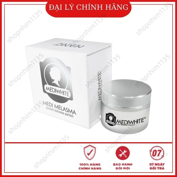 Medi White Melasma - Kem làm mờ, giảm nám da ban đêm