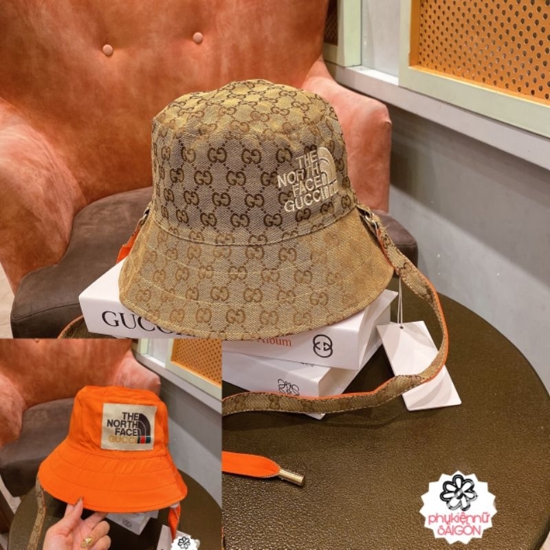 Mũ bucket the north 2 mặt ❤ mũ vành hot hit 2 kiểu ❤ màu cực trend
