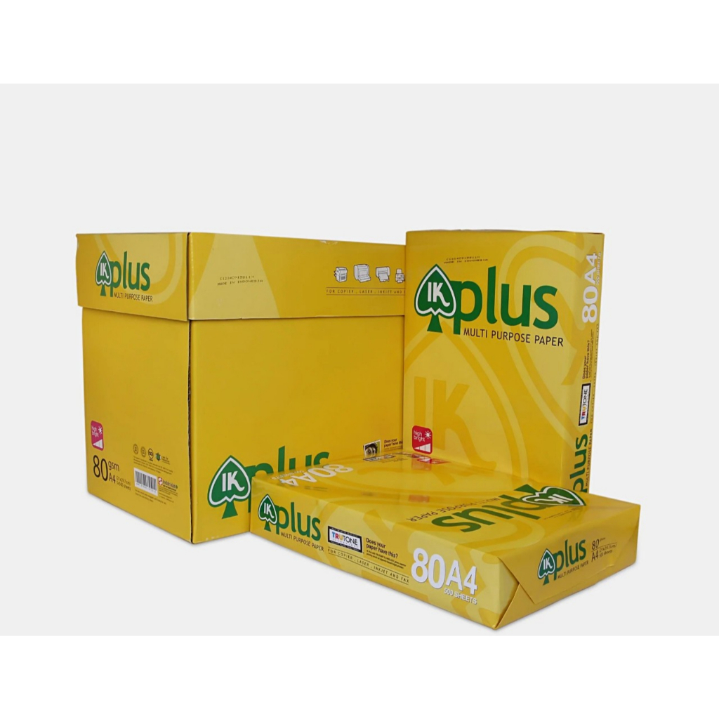 Giấy A4 IK Plus ĐL 80gsm