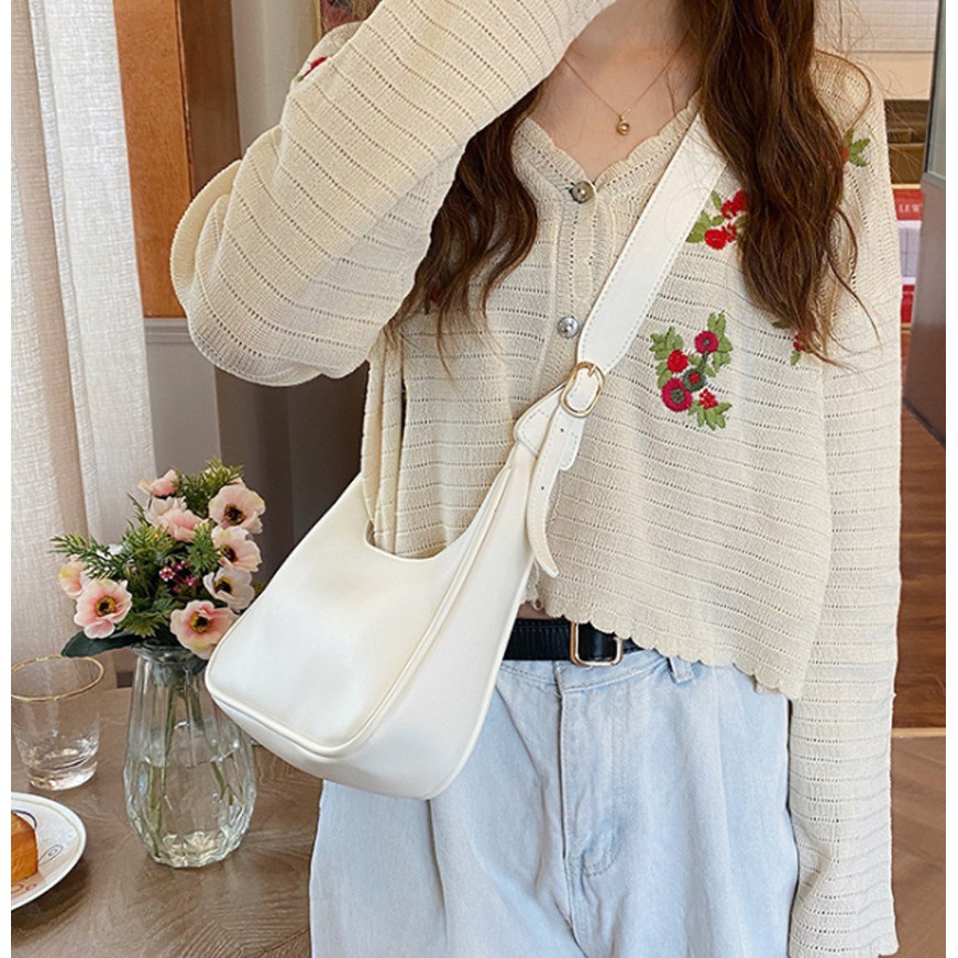 Túi xách nữ dáng xinh túi nữ đeo chéo dáng thuyền đẹp cá tính đi chơi thời trang hàn quốc dễ thương và lịch lãm TDC084 | BigBuy360 - bigbuy360.vn