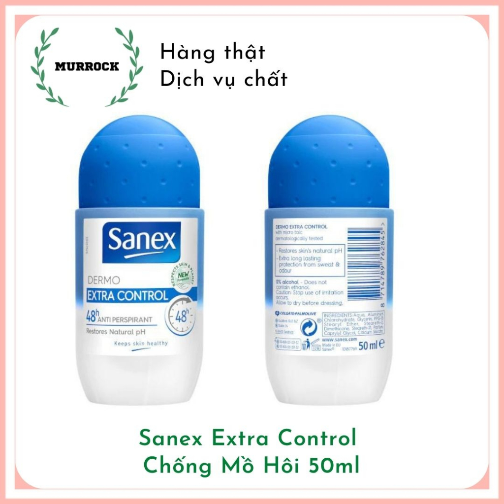 Lăn khử mùi Sanex 50ml UK Anh Quốc