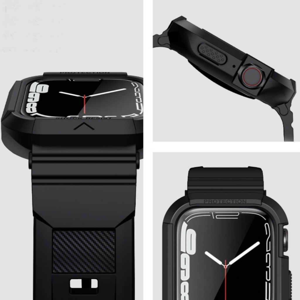 Dây Đeo Kiêm Ốp Dành Cho Apple Watch Ultra/ Apple Watch Series, Kai.N Elegant Shock Proff