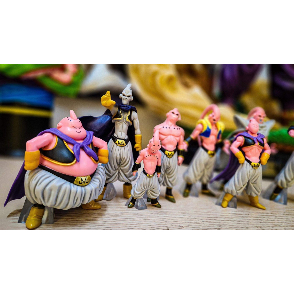 Set nhân vật Majinbuu Ma bư 8 mẫu Dragonball 7 viên ngọc rồng