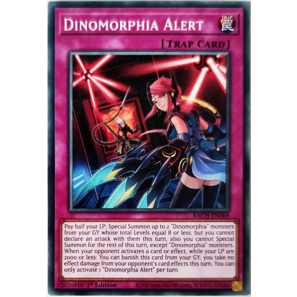 [Thẻ Yugioh] Dinomorphia Alert |EN| Common