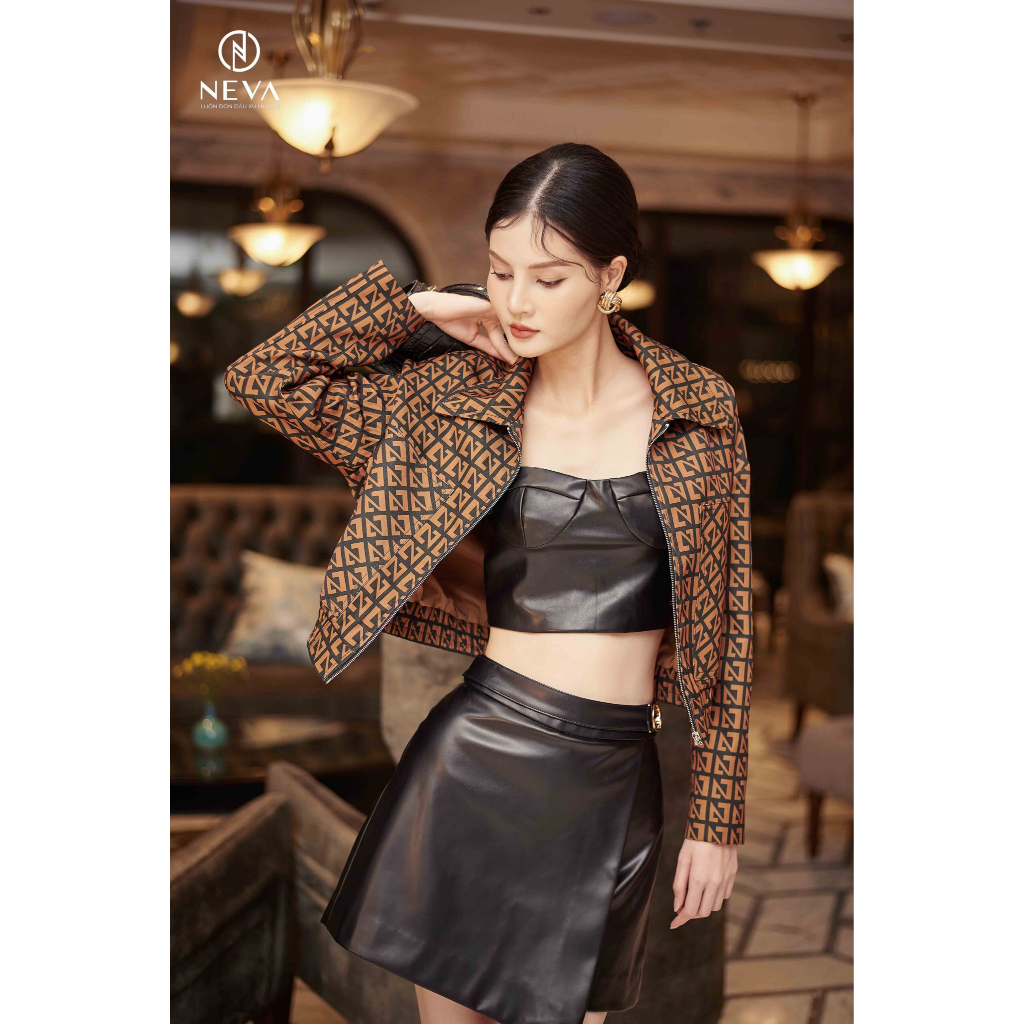 Croptop da quai kim loại NEVA 22F3W120662T011