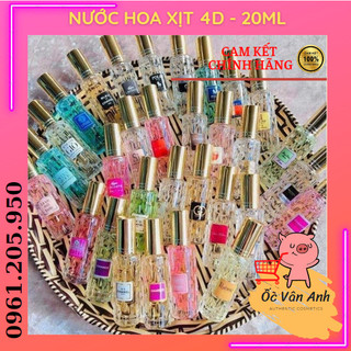 Nước hoa chiết 4d 20ml dạng xịt siêu thơm - giao ngẫu nhiên