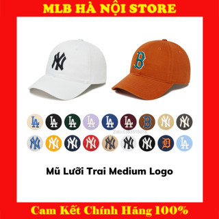 Mũ nón lưỡi trai mlb medium logo n-cover unstructured ball cap- mũ mlb nam nữ chính hãng