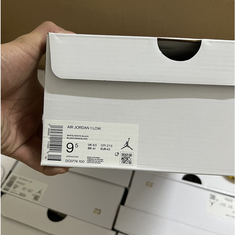 Giày Sneaker Jordan 1 Low Panda SC