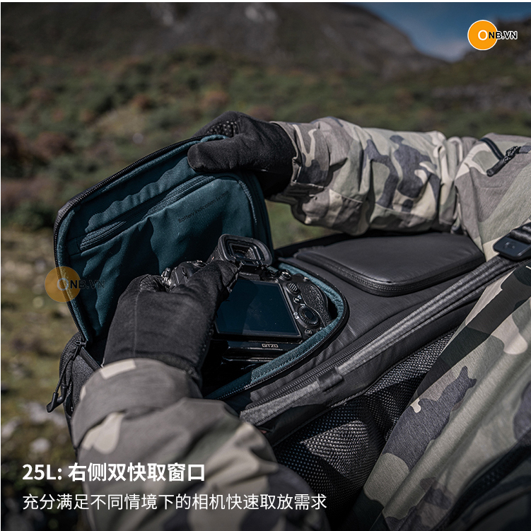 PGYTECH One Mo 2 - Balo máy ảnh 25L và túi nhỏ 5L NEW 2023