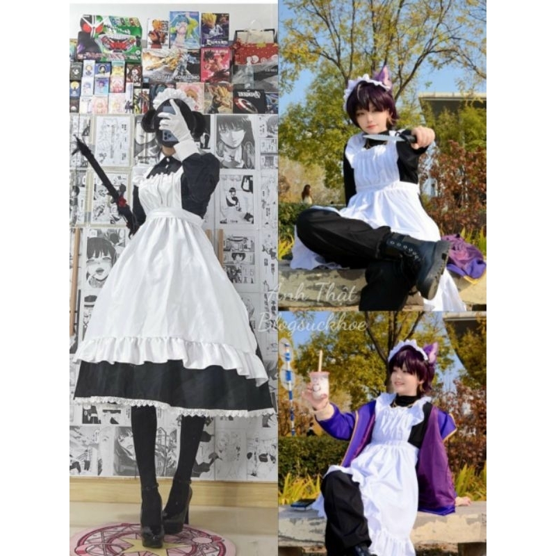 [🔥Sẵn⚡Taobao] Che Tên Sp Sét Hầu Gái Cosplay Nam Nữ | BigBuy360 - bigbuy360.vn