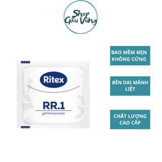 Bao cao su Ritex - Dùng thử
