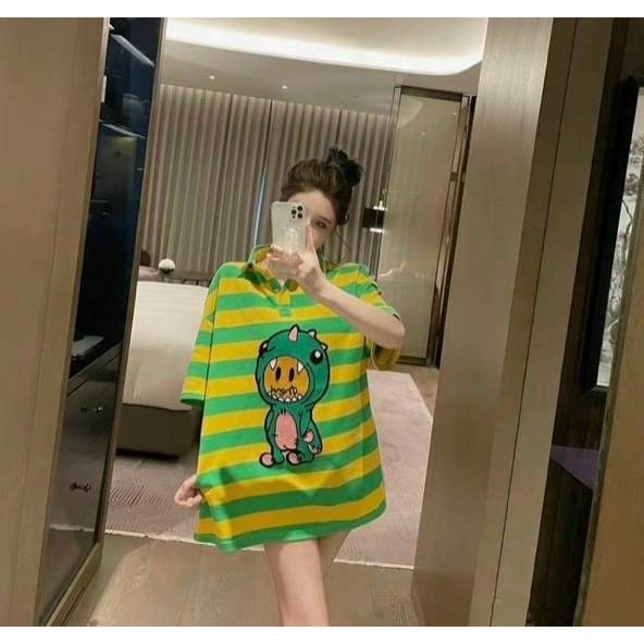 Đàm Len Kẻ Sọc Khủng Long Momgita Bigsize Quỳnh Anh Từ 50kg Đến 100kg (M/L/XL/XXL)