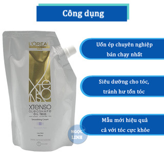 Thuốc duỗi tóc LOREAL 400ml, thuốc uốn LOREAL chính hãng