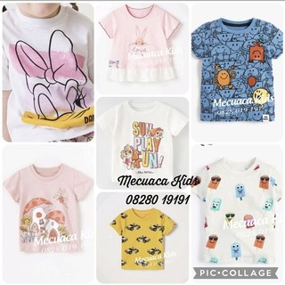 [90-140] [CHỌN MẪU] Áo phông cộc tay Malwee cotton cho bé/bé trai/bé gái tqxk