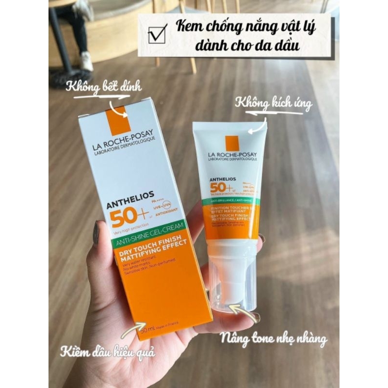 Kem chống nắng pháp 150ml Anthelios 50+  I unily88