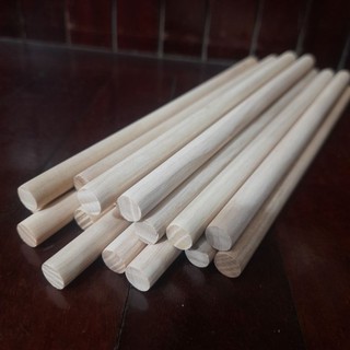 ( Gỗ Thịt Tự Nhiên )Thanh Gỗ Tròn Đường Kính 10mm