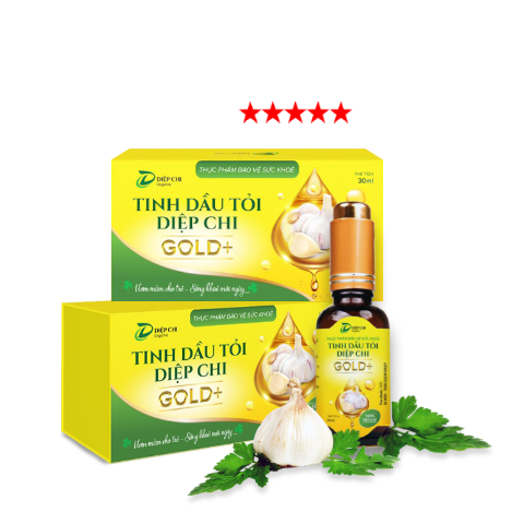 Dầu Tỏi Diệp Chi Gold+ Kháng sinh tự nhiên cho Bé