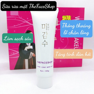 Sữa rửa mặt làm sạch da, se khít lỗ chân lông T.F.S Hồng Hàn Quốc