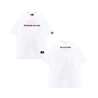 Áo thun nam nữ local brand unisex cotton nam nữ TarboClub TEE CAT | Meow
