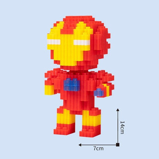 Mô hình lắp ráp mini doraemon anime 3d cute Teemo LG-35