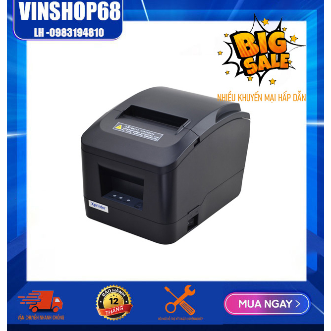 Máy in hóa đơn nhiệt Xprinter A160M