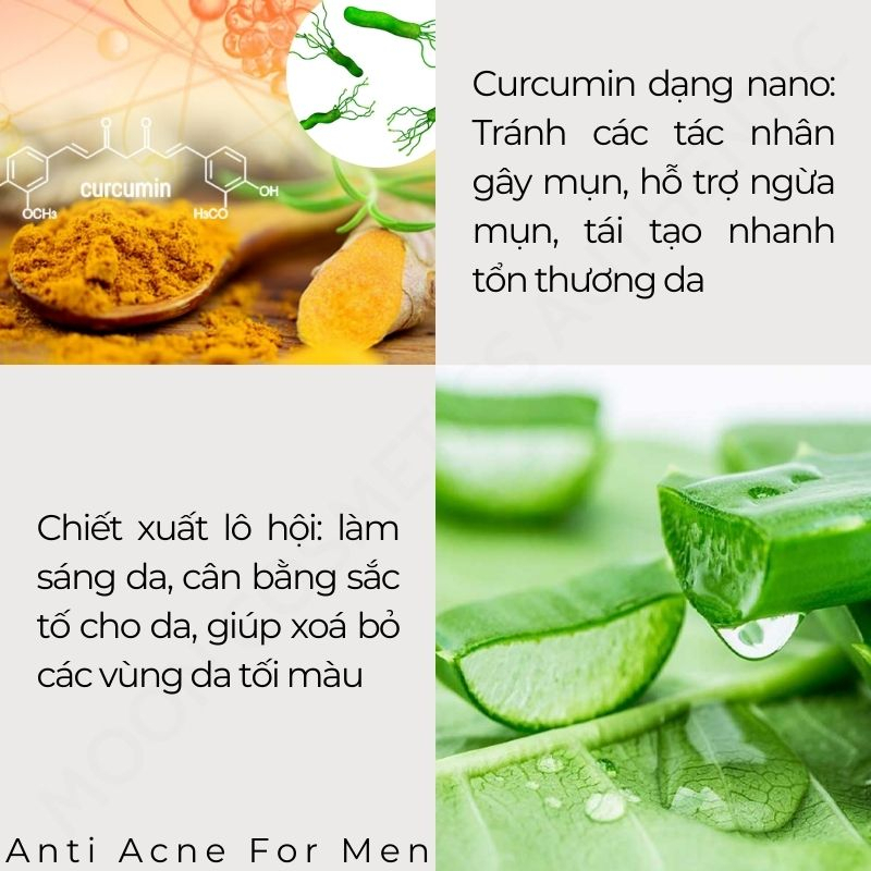 Kem Ngừa Mụn Nam Giới Nerman Anti Acne Cream 4 Hours 10ml - Hàng Chính Hãng