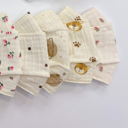 Khẩu trang trẻ em, khẩu trang cho bé 3D với 4 lớp chống bụi Có nút chỉnh quai đeo phong cách Hàn Quốc