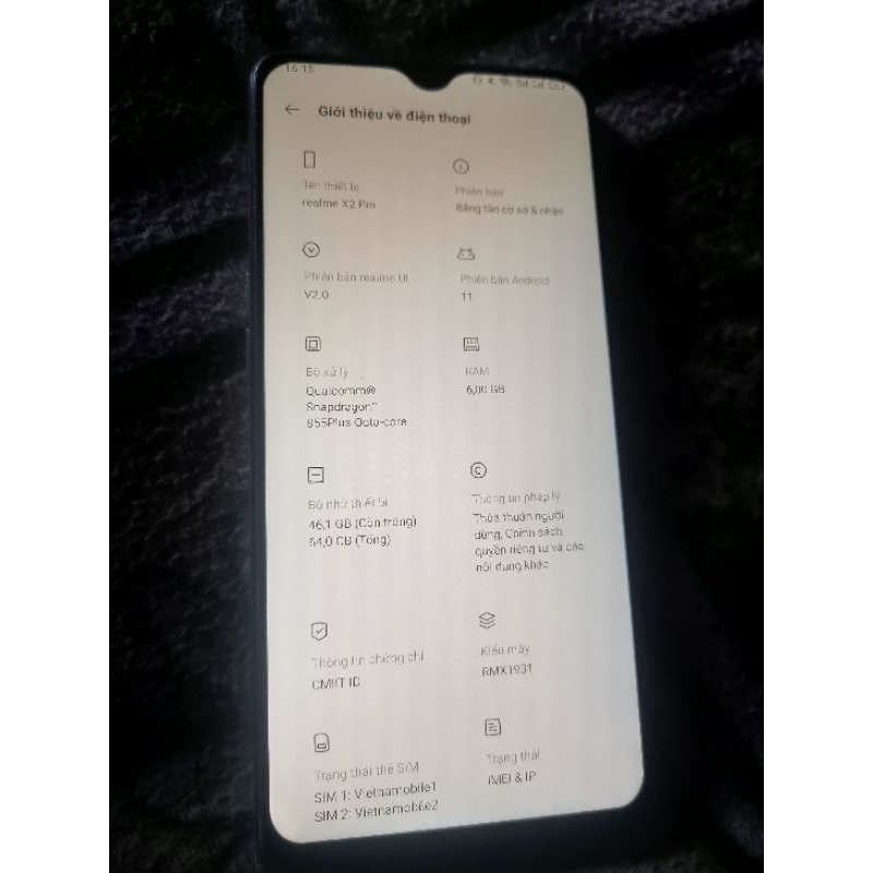 Realme x2 pro 6/64