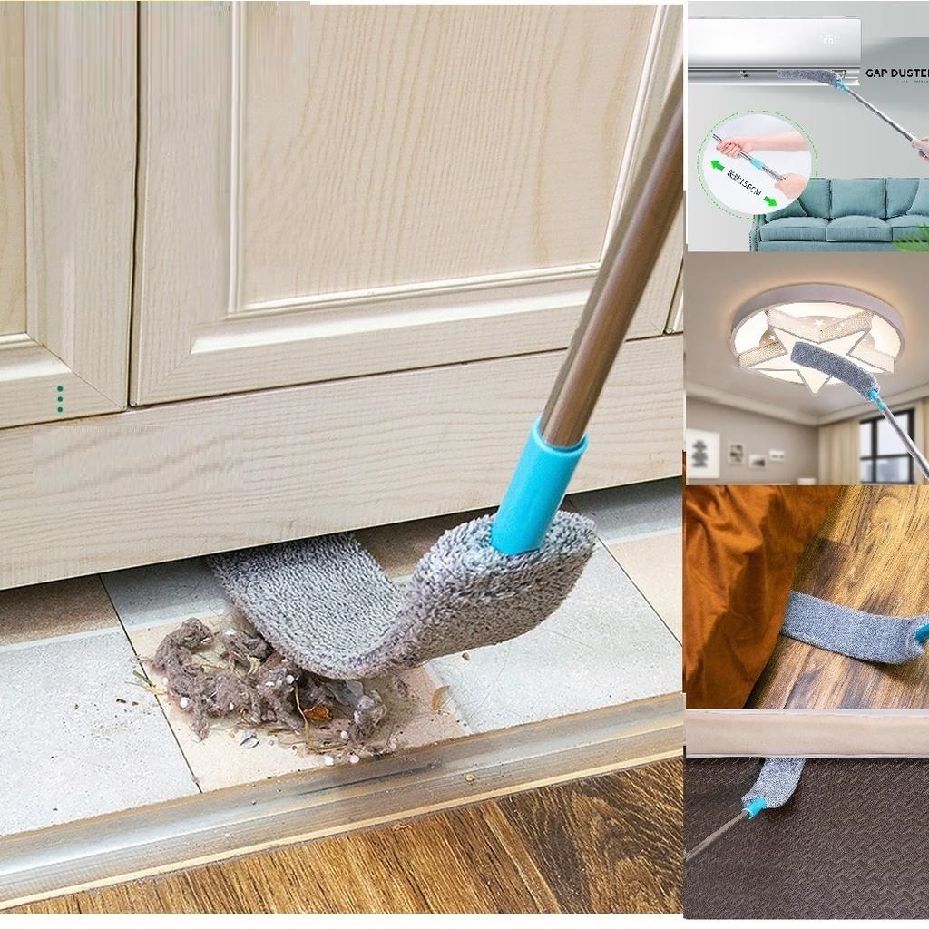 Chổi quét gầm giường,gầm tủ,khe hẹp, lau trần nhà, quét mạng nhện mọi ngóc ngách đa năng