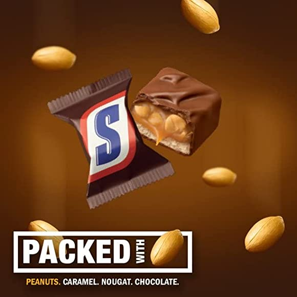 Socola Snickers nhân đậu phộng,caramel Minis
