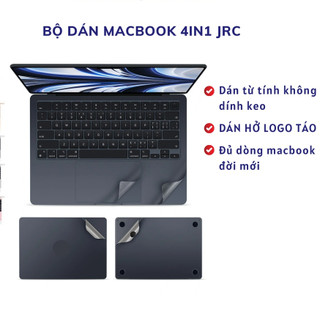 Dán Fullbody JRC 4in1 Macbook Air 13.3"(2018-2020), macbook pro 2020, Macbook M1- Chống trầy xước, tản nhiệt tốt
