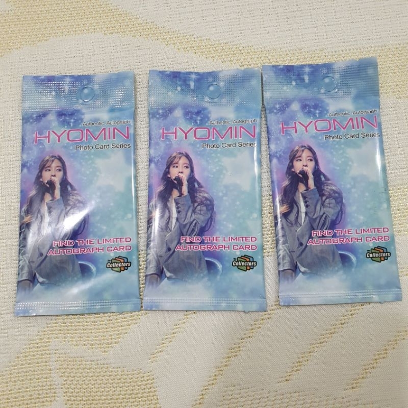 Túi card (5 card nhỏ) T-ara Hyomin sưu tầm
