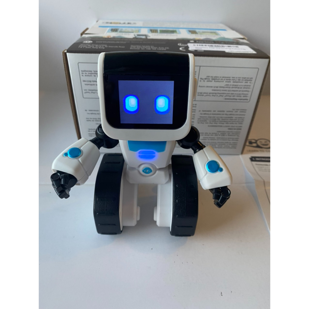 robot coji đồ chơi trí tuệ - robot thông minh kết nối bluetooth đồ chơi rô bốt tương tác dành cho trẻ em từ 4 tuổi