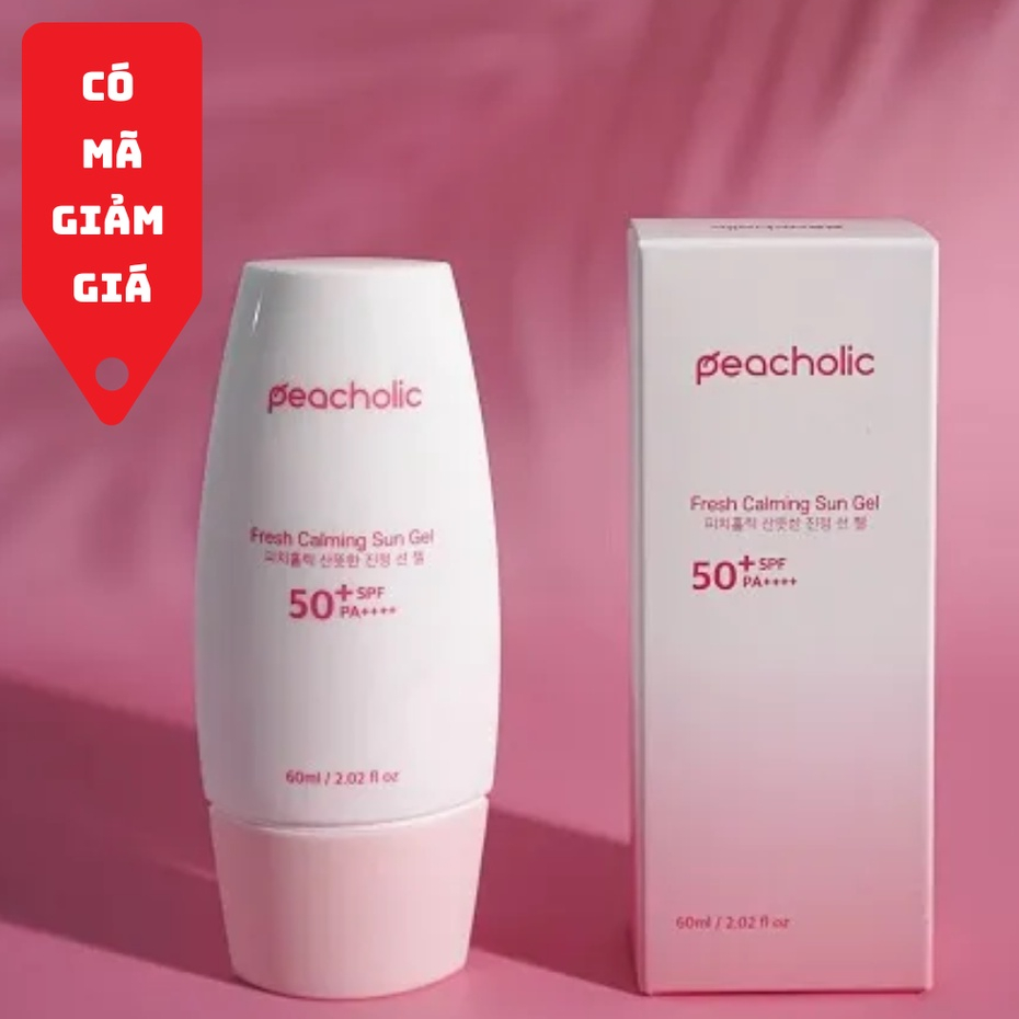 [Mã COSMS70 giảm 10% đơn 250K] Kem chống nắng nâng tone PEACHOLIC 60ml