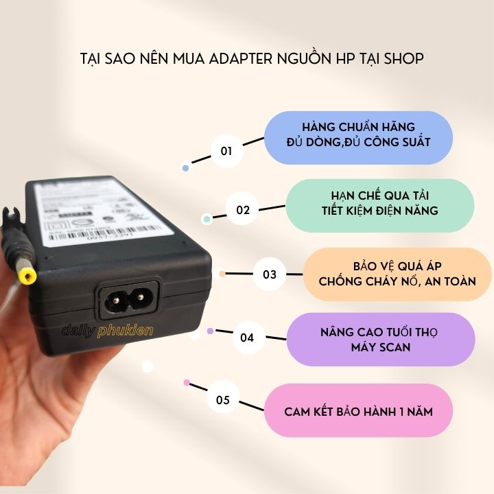 Bộ nguồn máy scan HP 3000 S4 24v xịn