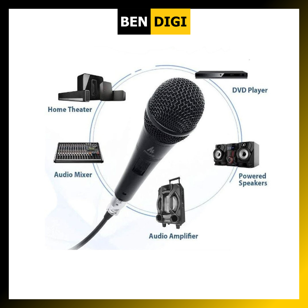 Micro karaoke Dynamic có dây MAONO AU-K04 - Hàng chính hãng