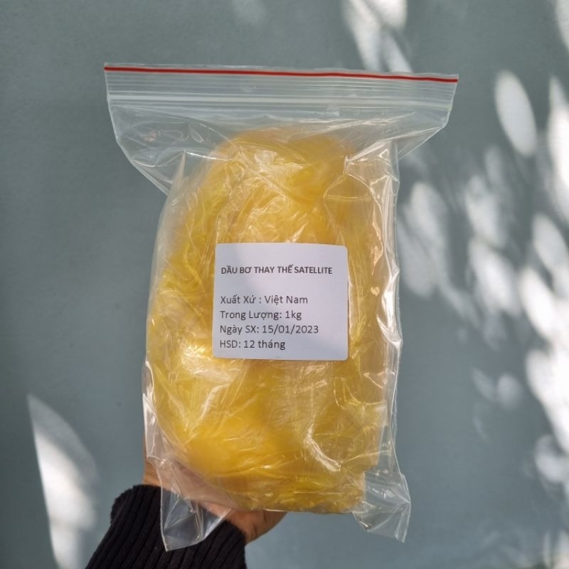 Dầu bơ thay thế Satellite 1kg dùng làm bánh, bắp rang bơ, rang xay cafe...