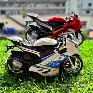 Đồ chơi mô hình xe mô tô âm thanh đèn tỉ lệ 1:12
