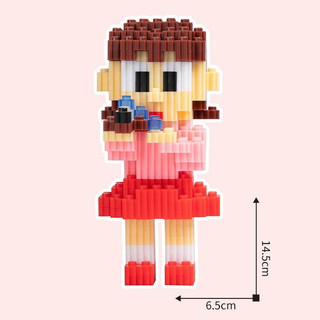 Mô hình lắp ráp mini doraemon anime 3d cute Teemo LG-35