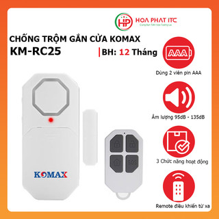 [MÃ GIẢM GIÁ ĐẾN 10K] Chống trộm gắn cửa Komax KM-RC25