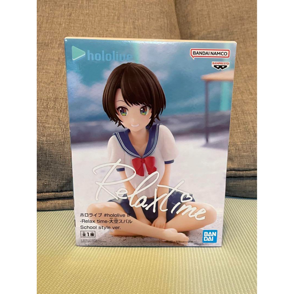 chính hãng [ Ora Ora ] Mô hình hololive Oozora Subaru School Style ver Hololive Bandai relax time