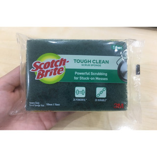 Scotch Brite Cước rửa chén siêu sạch có mút, hình chữ nhật, 100mm x 70mm