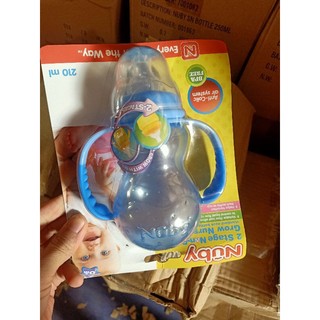 Bình sữa nuby tay cầm 210ml