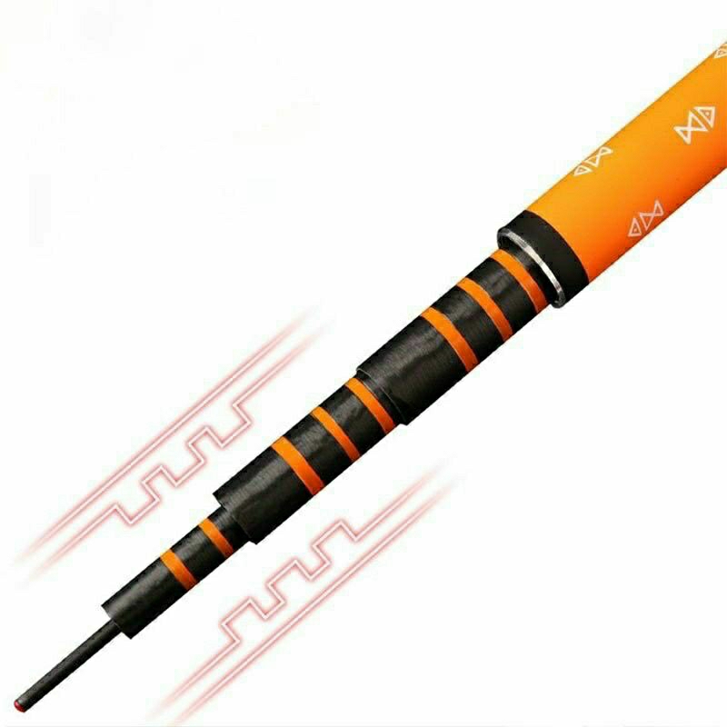 Cần câu tay Bạch Kinh Thiên 8H chính hãng tặng ngọn+ tặng túi mồi+ tặng dây trục