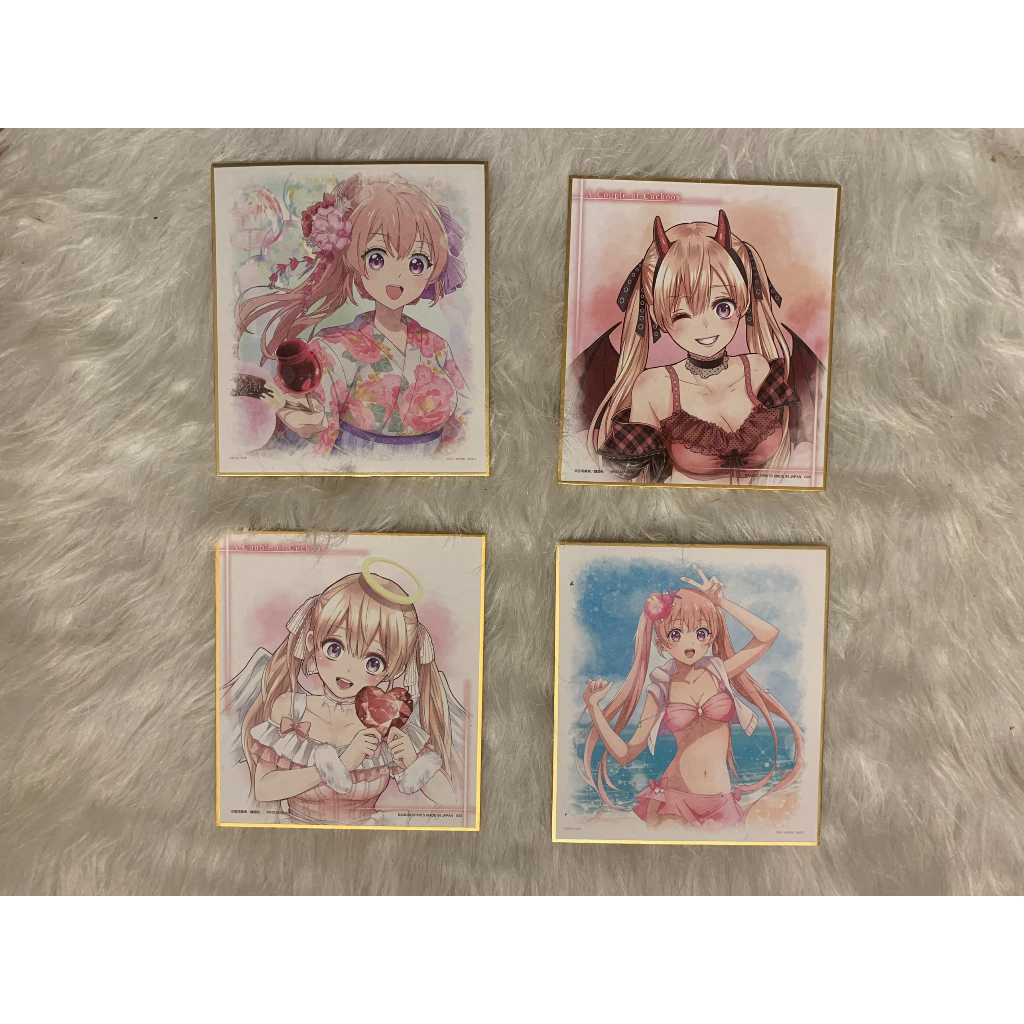 Tấm trang trí A Couple of Cuckoos / Cuckoo's Fiance Ichiban Kuji Prize Shikishi chính hãng Nhật Bản