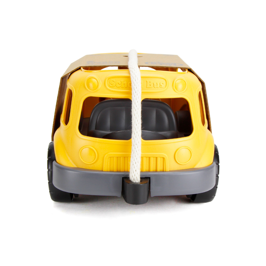 Đồ Chơi Xe School Bus Có Dây Kéo Green Toys Cho Bé Từ 18 Tháng